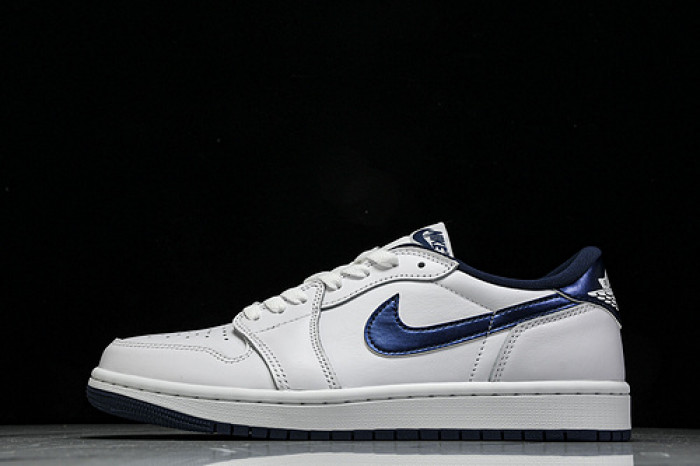 Air Jordan 1 Retro  Low ''85 Metallic Blue FB9933-141