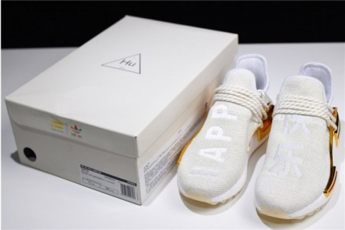 Ad*s pharrell nmd hu china pack happy (gold) f99762