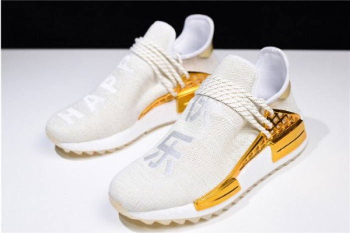 Ad*s pharrell nmd hu china pack happy (gold) f99762