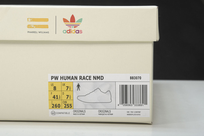 Ad*s nmd r1 pharrell hu hue man tangerine  bb3070