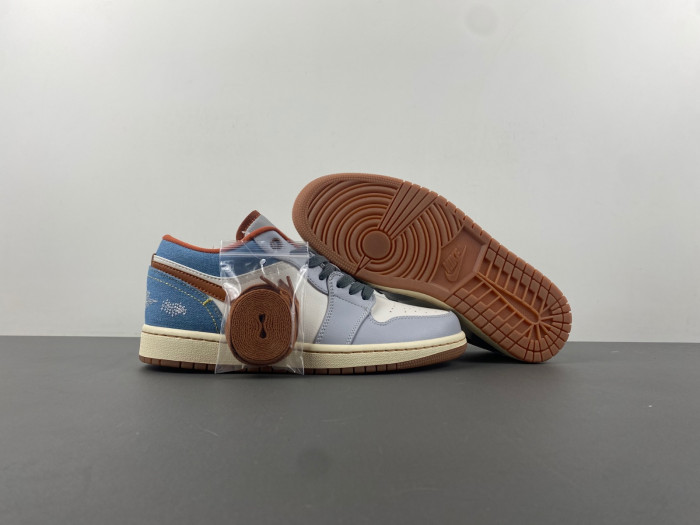 Air Jordan 1 Low  “Denim”  Women’s  FZ5045-091