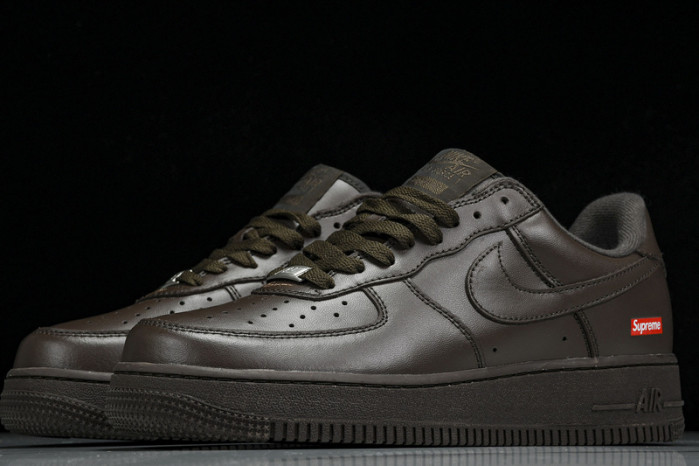 S*p*e x nike air force 1  “baroque brown" cu9225-200