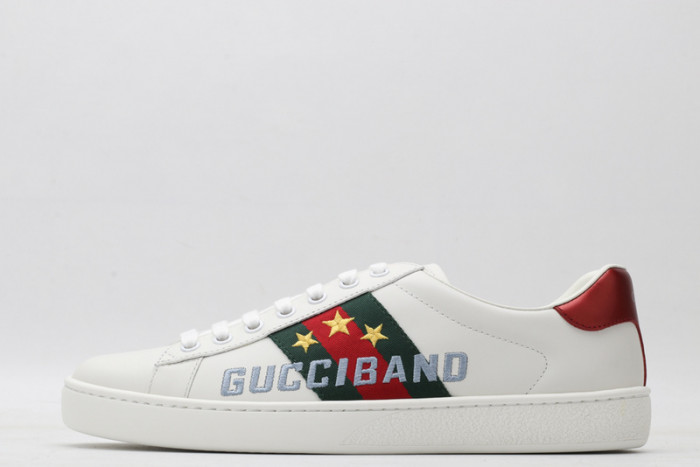 GUCC Ace Embroidered Low-Top Sneaker 603693 0FI10 9069