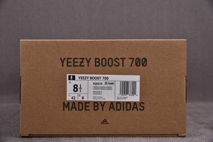 ad*s Y**zy boost 700 “hi-res red”  hq6979
