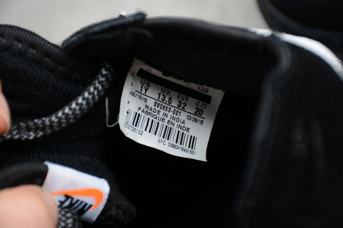 Air Force 1 Low OF Black  (TD)  BV0853-001