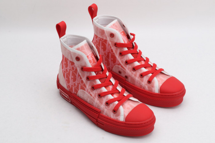 D10R B23 Oblique High Top Sneaker