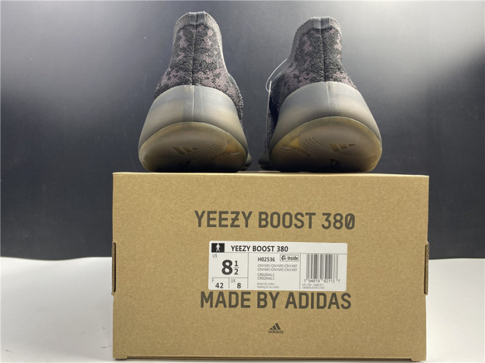 ad*s Y**zy boost 380 “onyx” reflective h02536