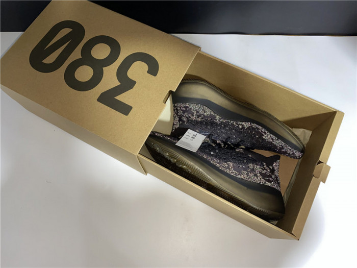 ad*s Y**zy boost 380 “onyx” reflective h02536