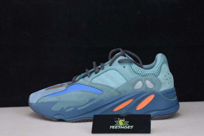 Y**zy boost 700 sea blue orange dark grey gz2002